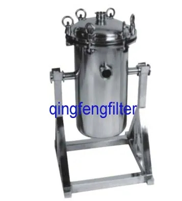 304 et 316 boîtier de filtre en acier inoxydable pour filtration liquide