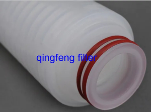 Cartouche de filtre PTFE hyrophobe 0,1 micron pour filtration de l'air et filtration aseptique