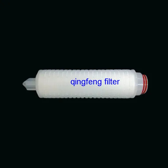 Filtration d'eau Haute débit PP Cartouche filtrante plissée