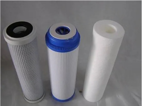 1,0UM 5.0 Cartouche filtrante plissée de Miron Carbone activé pour le traitement de l'eau