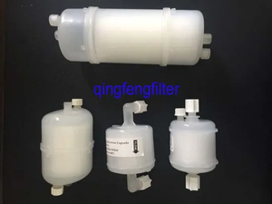 Filtre de capsule PF à membrane PTFE hydrophobe de 2,5 pouces pour électronique et produits chimiques