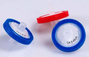 0,45UM 33 mm CA Filtre de seringue avec membrane d'acétate de cellulose