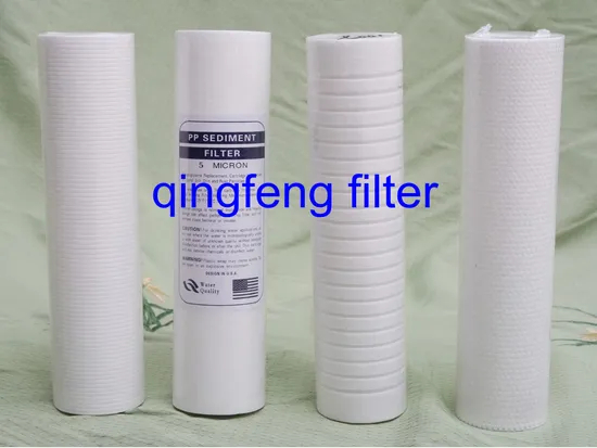 Cartouche filtrante à fusion à fonte de 10 pouces pour filtre à eau