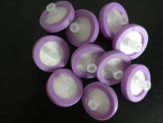 ExW 0,22UM PTFE 13 mm Filtre de seringue à membrane pour Medicals