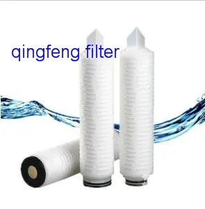 Polyvinylidène Fluorure Membarne Filtre papier PVDF CARTRIDE PLAISE 0,45 Micron pour le traitement de l'eau