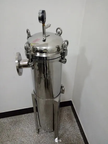 304 / 316L ACIRES INOXED SEMPLE SIMPLE ET MULTIFUS DE BAG pour le système de filtration des sacs