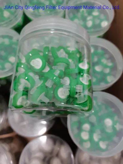 Filtre à seringue stérile avec membrane PVDF en nylon PTFE PES