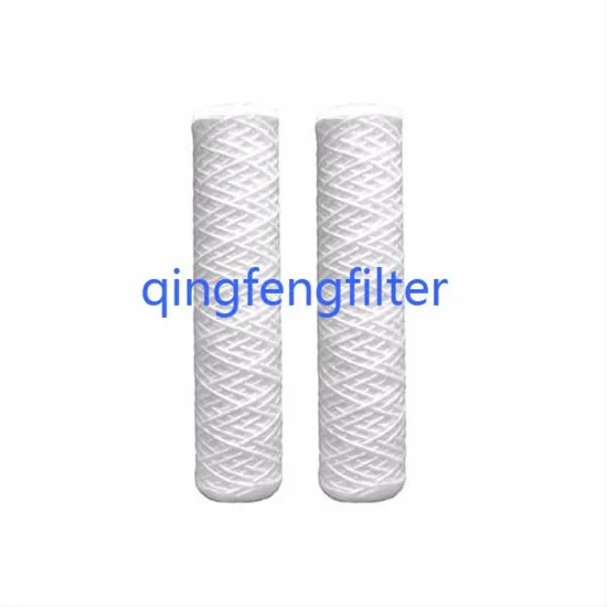 PP String Wound Filter Cartouche pour la filtration du liquide et des boissons
