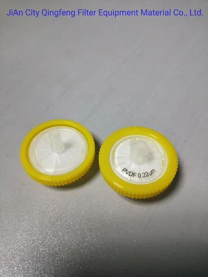 13 mm 0,22um nylon pes pp mce nylon ptfe seringue filtre filtre stérile stérile emballé individuellement par rayonnement gamma