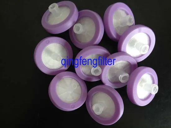 Filtration de laboratoire de filtre à seringue jetable de 25 mm avec Luer-Lock