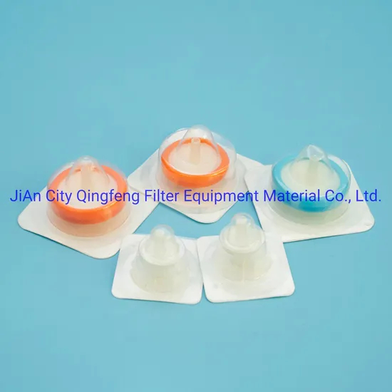 0,22UM 0,45UM PTFE NYLON PES PVDF Filtre de seringue pour les fournitures de laboratoire en gros de haute qualité Microlab Scientific