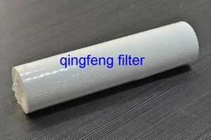 Cartouche filtrante en fibre de verre pour filtration des gaz et liquide