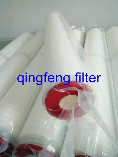 Cartouche filtrante plissée de la membrane PES pour filtration du vin