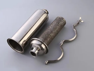 304/316 Filtre en acier inoxydable liquide avec cartouche filtrante plissée pour liquide et filtration à l'air