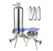 304 et 316 boîtier de filtre en acier inoxydable pour filtration liquide
