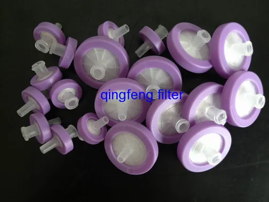0,2UM 0.45UM COULEUR COULEUR SYNGE FILTRE POUR FILTRATION DE LAB