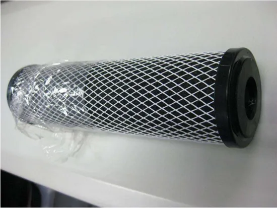 Cartouches de filtre en carbone activés 20 ′ ′ 5.0 MIRON pour la filtration de décoloration du solvant organique
