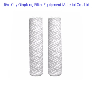 1 Micro PP String Wound Filtre Cartouche Eau / PP Filtre de sédiments / PP Filtre plissé / PP Blown comme cartouche de filtre à eau