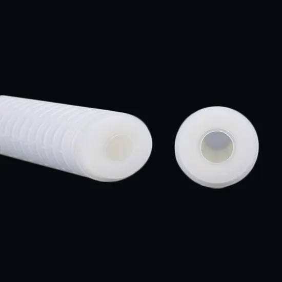 Micron PP / PES / PTFE / NYLON / PVDF Micropore Pliant Filtre Cartouche pour filtration d'eau