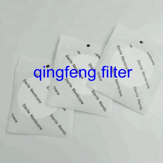 Nouvelle membrane filtre PVDF microporeuse stérile pour la membrane de filtre à disque de filtration de laboratoire